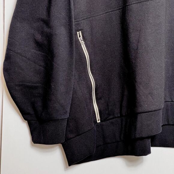 Xersion 3XL Big & Tall French Terry Hoodie Black Depth Soft Touch NWT Streetwear - Picture 6 of 15